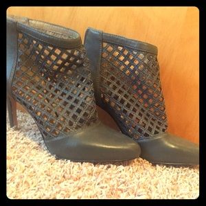 Caged Heels, worn Once! Antionio Melani, 7.5M